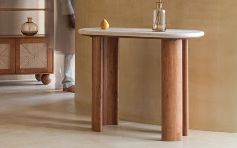 Abacus Console Table