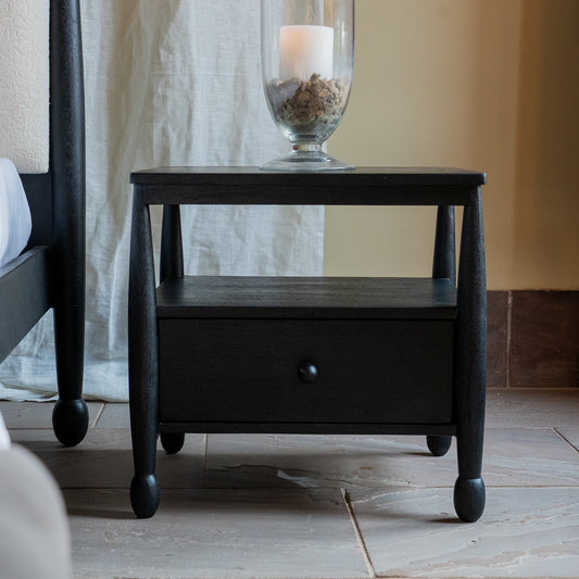 Archie Spindle Bedside Unit