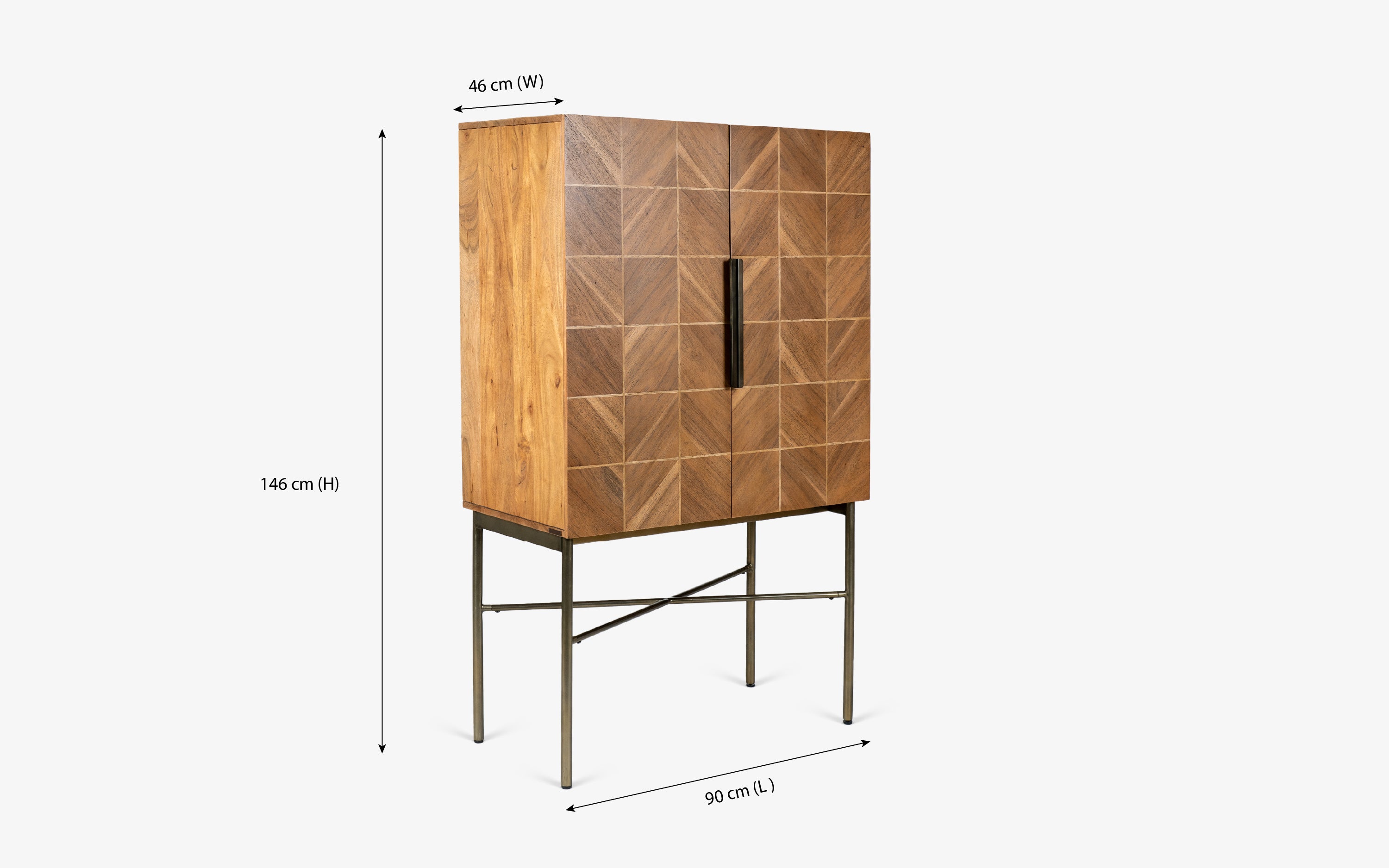 Arrow Bar Unit - with white background - Orange Tree