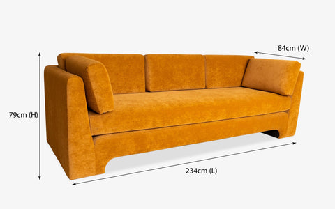 Arrow 3 Seater Designer Sofa, Perfect modern sofa design. 