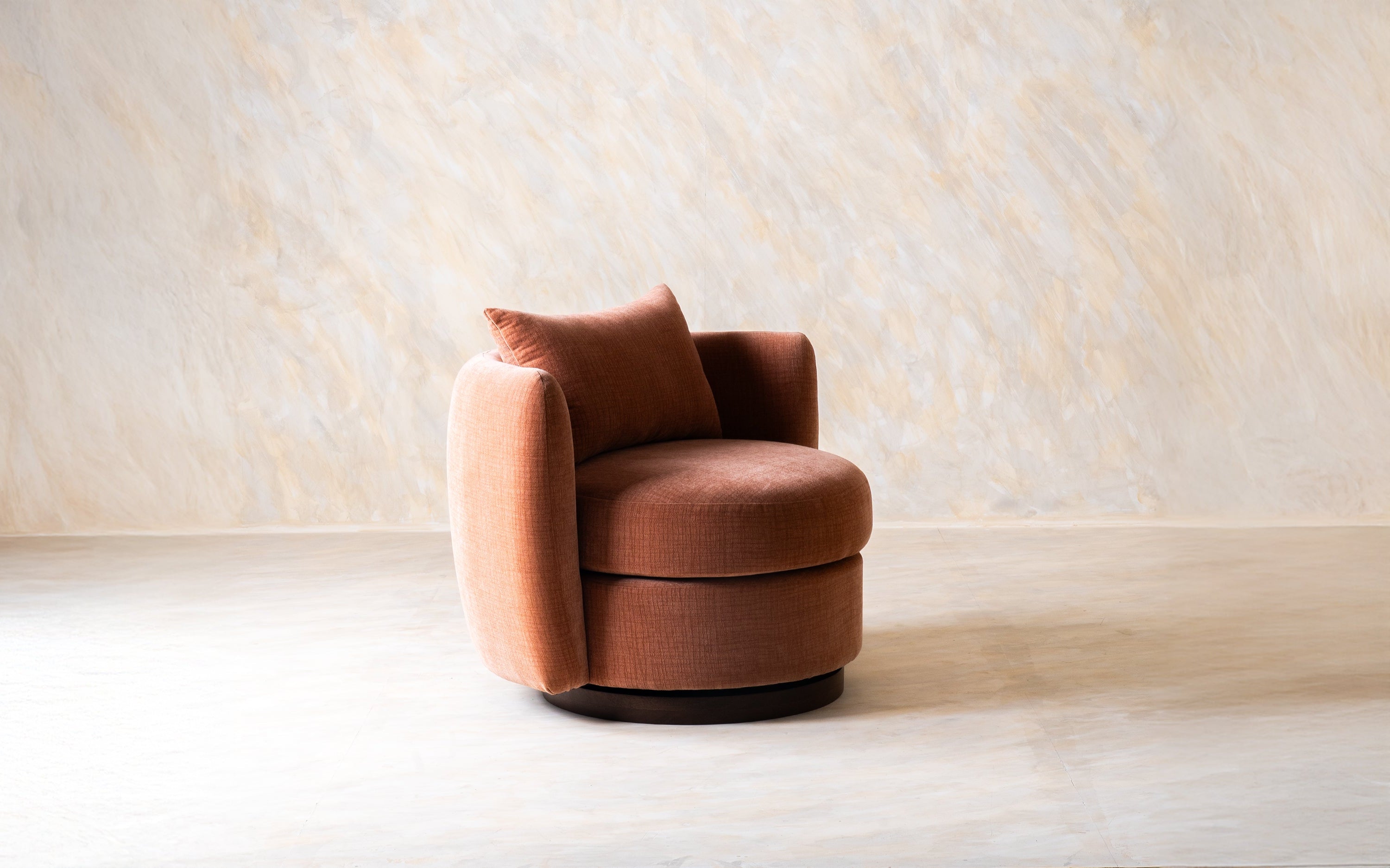 Balish Revolving Lounge Chair - Orange Tree