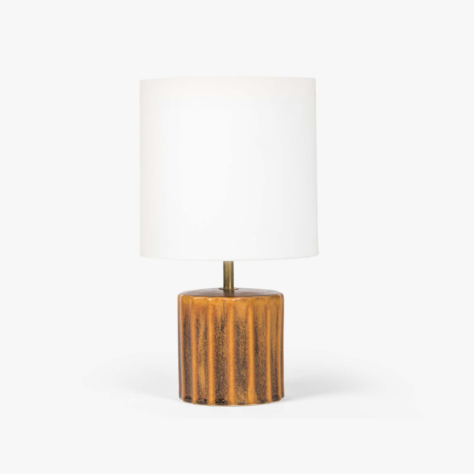 Doric Brown Table Lamp