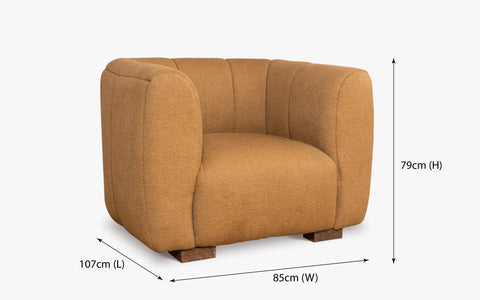 Firo Single Seater Sofa | Single Sofa Chair | Single Seater Sofa | Single Sofa Design | 1 Seater Sofa | | Sofa Dimensions  | Sofa Design