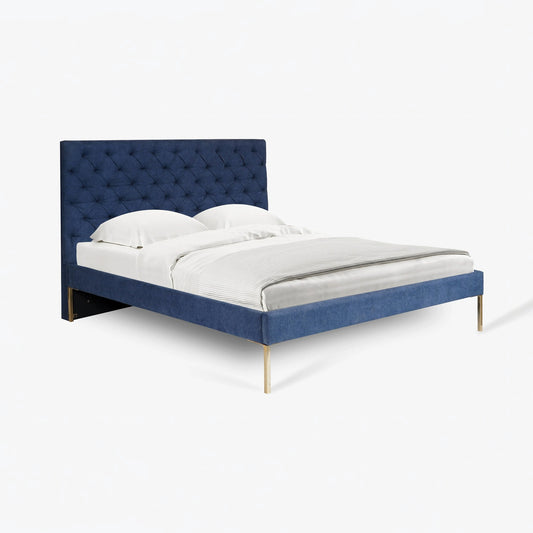 June Upholstered King Non Storage Bed