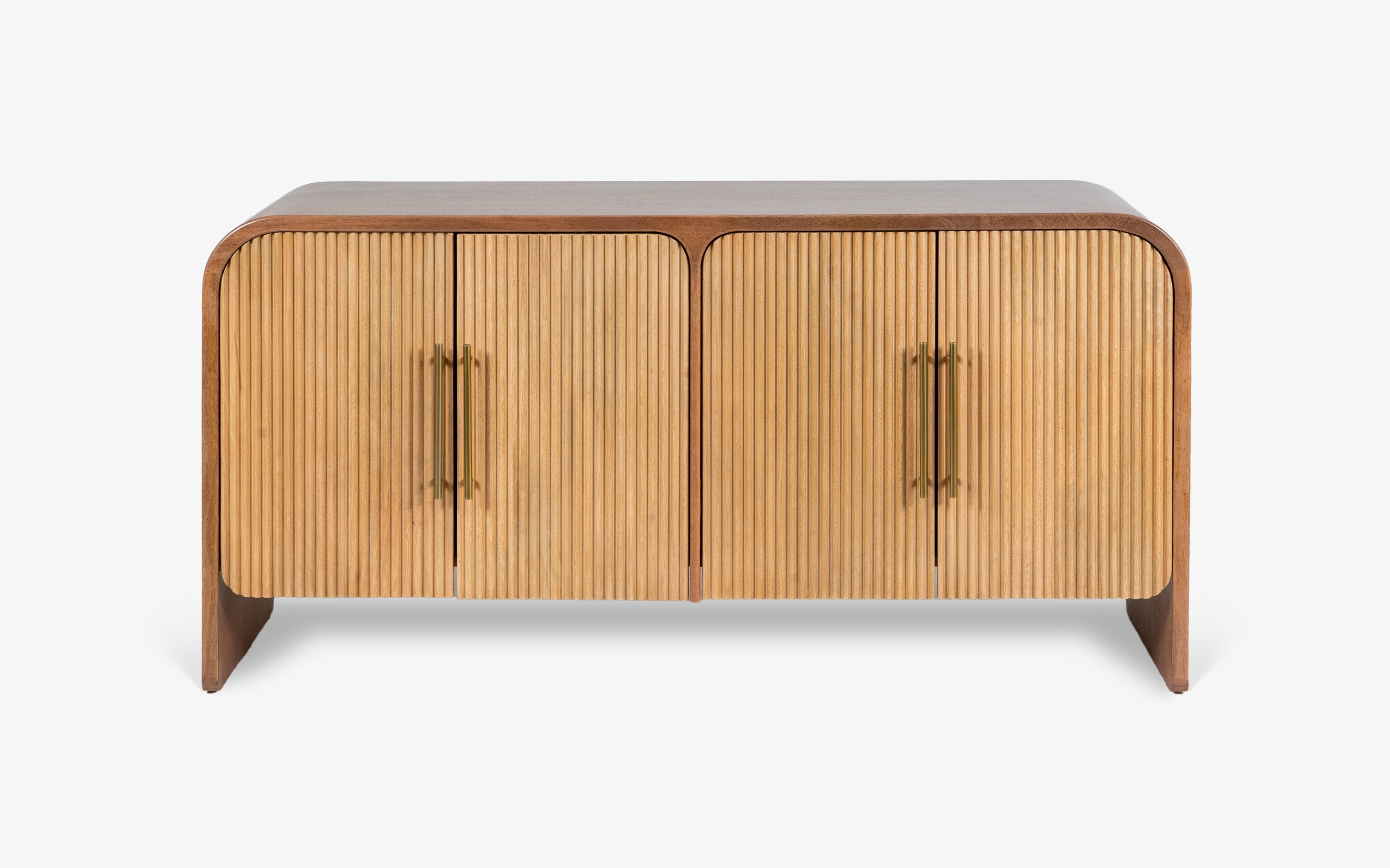 Linn Sideboard - Close shot - from right angle - Orange Tree