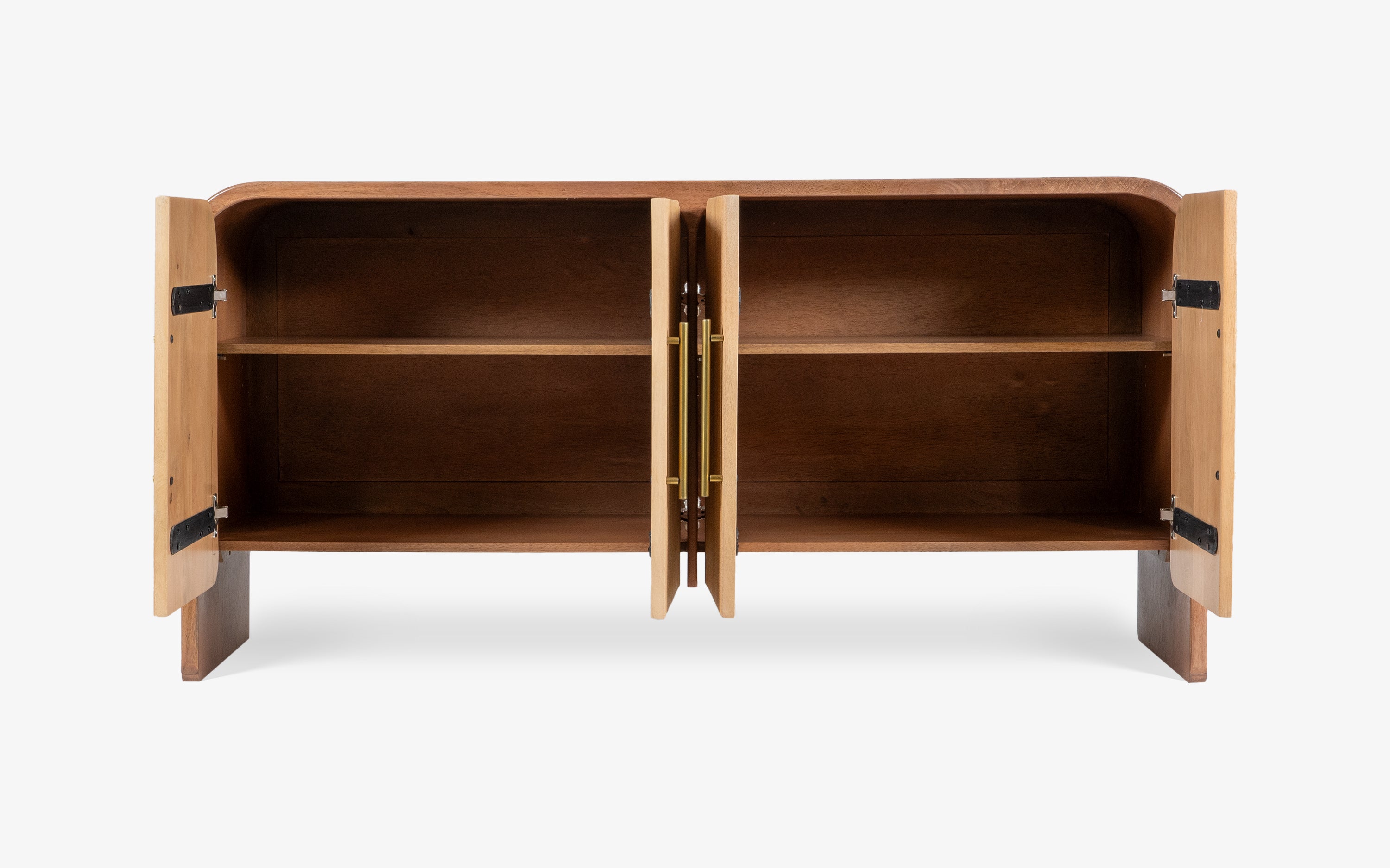 Linn Sideboard - Close shot - from left angle - Orange Tree