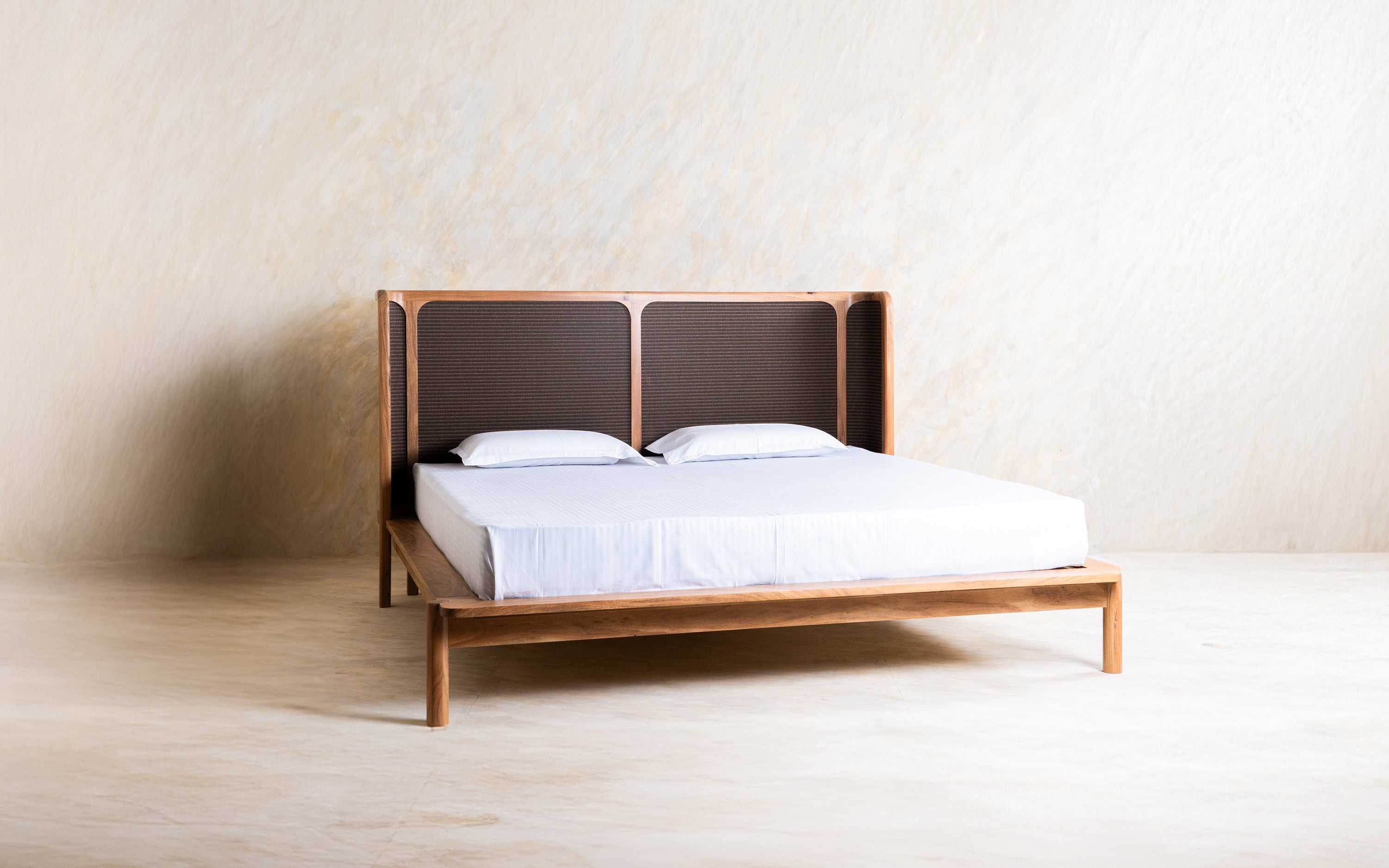 Neo Kyoto Queen Bed - Orange Tree