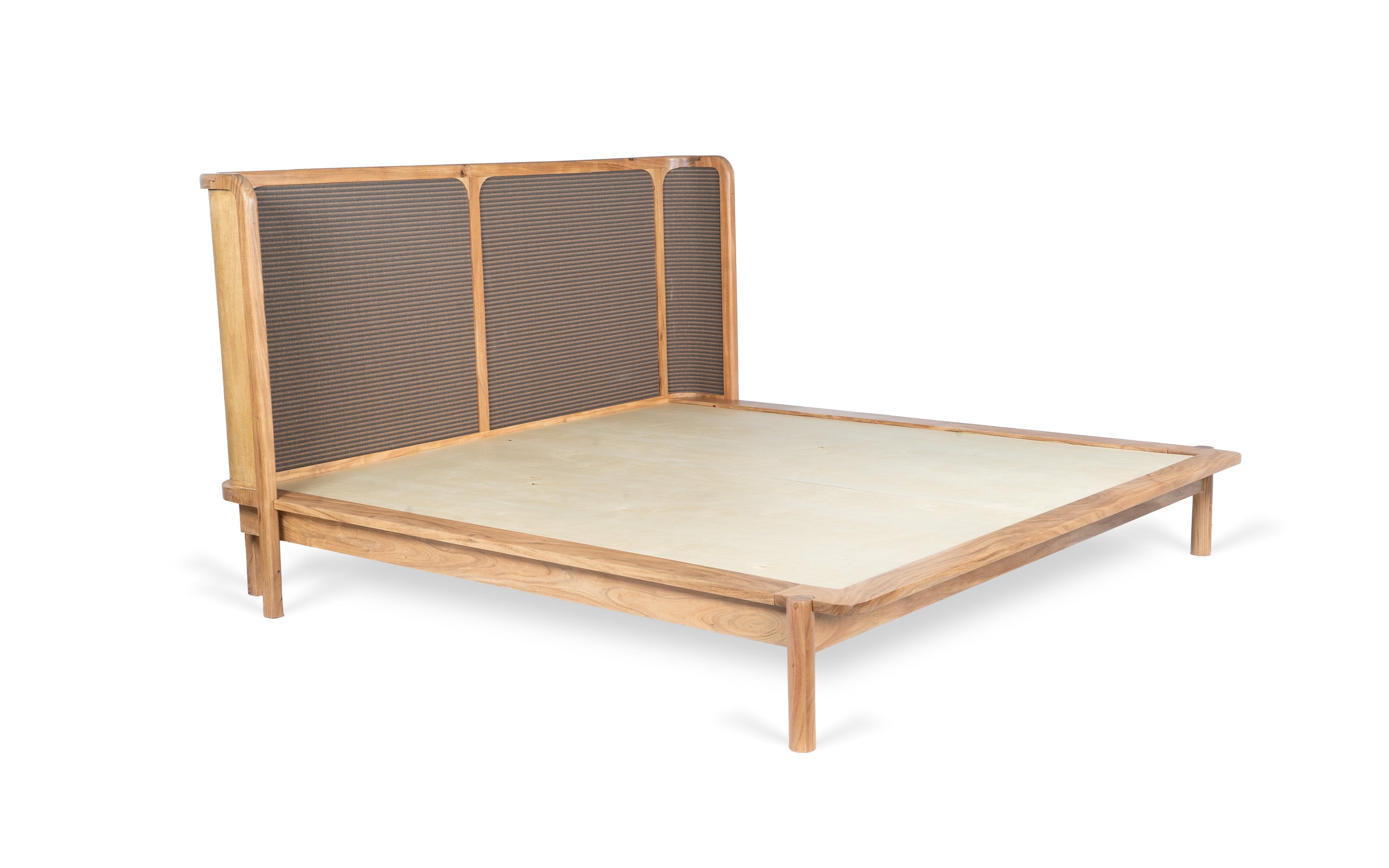 Neo Kyoto Queen Bed - with white background - Orange Tree