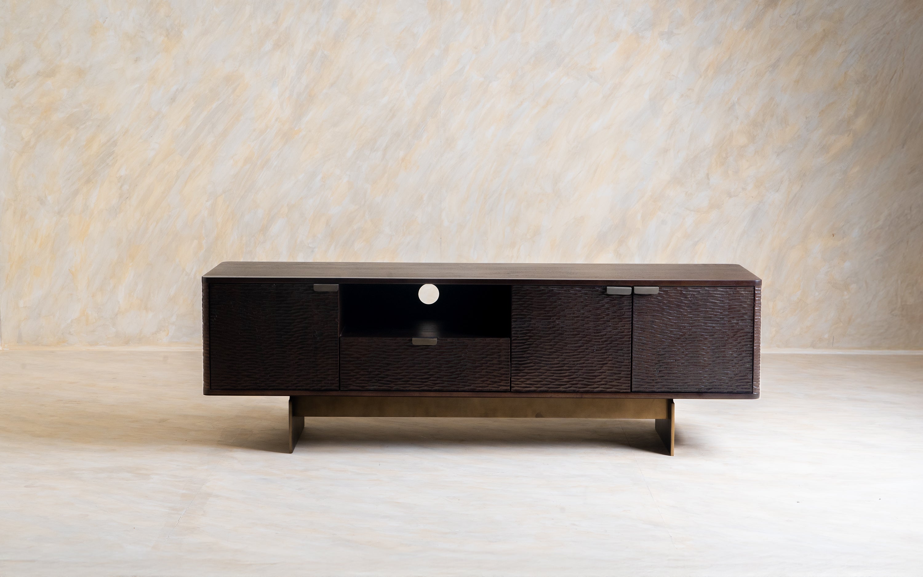 Sculpt TV Unit - Orange Tree