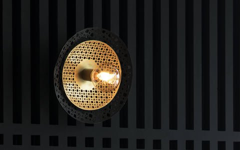 Louvre Wall Lamp Round - Orange Tree Home Pvt. Ltd.